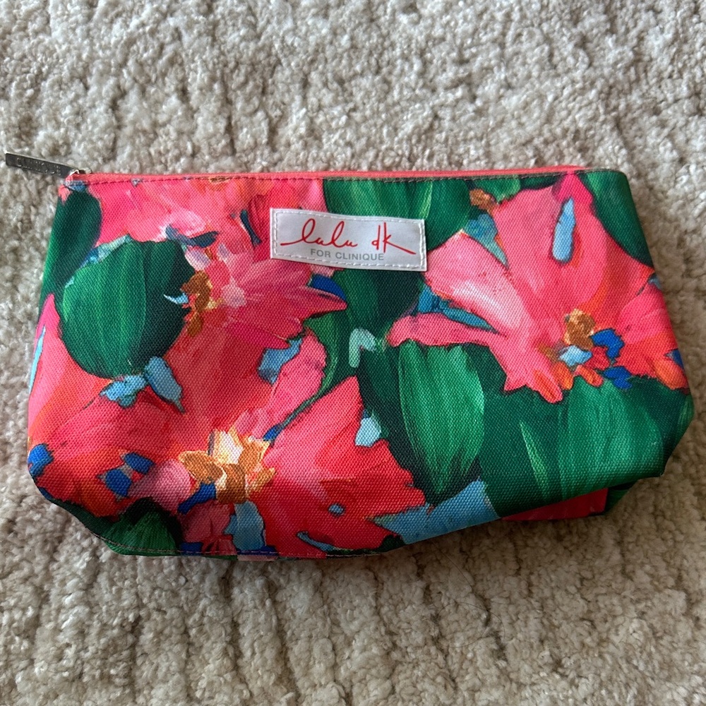 Lulu DK for Clinique Floral Pouch